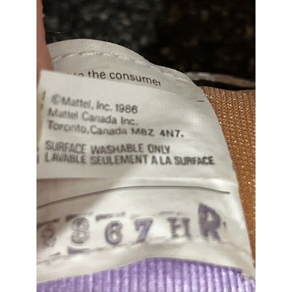 Vintage Mattel 1986 Hot Looks 18" Fashion Doll Blonde outfits wedding dress comb - Picture 9 of 16